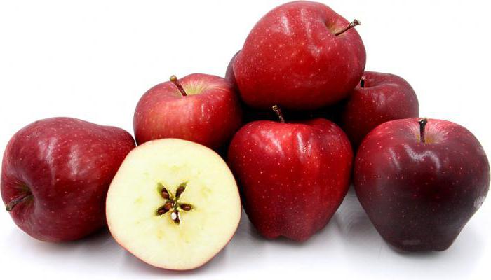 Beskrivelse av sorten Red Delicious. Epler med lang holdbarhet