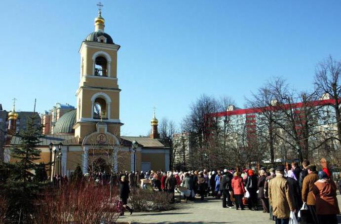 Åndelig senter - Grebnevskaya kirke (Odintsovo)