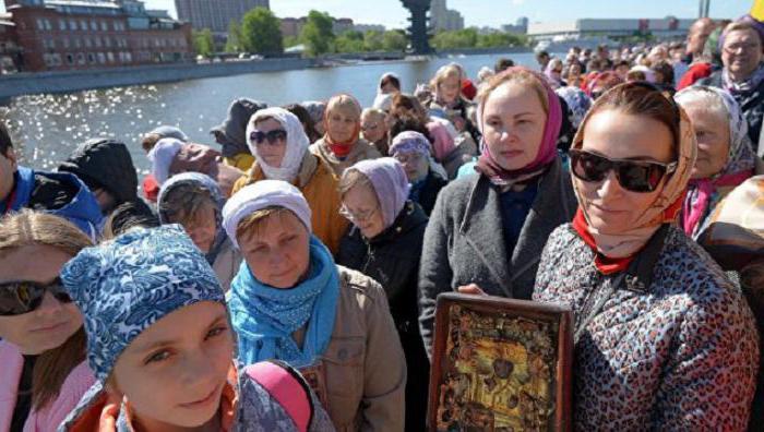 Når og hvor skal relikvier av Nicholas Miracle Worker i Moskva i 2017?