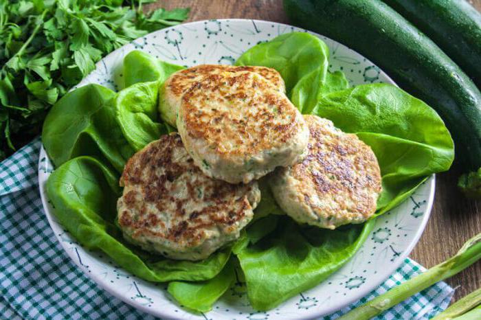 courgette med kylling hakk oppskrift med bilde