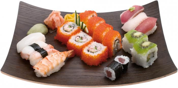 Hva er forskjellen mellom sushi og ruller? Vi forstår sammen