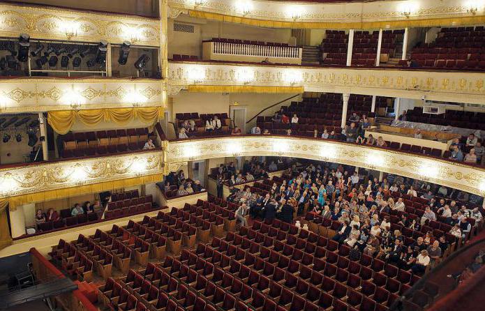 Moscow State Academic Operetta Theater. Hall layout