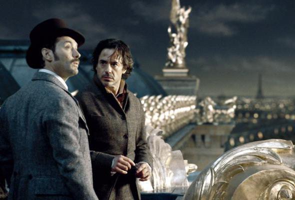 sherlock holmes skyggespill skuespillere 