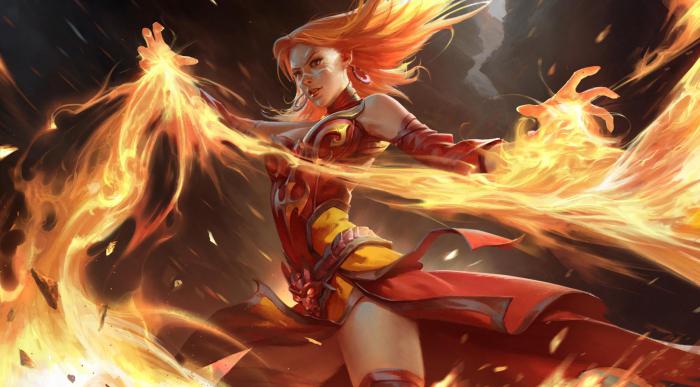 Lina DotA 2 Hyde fra Gud