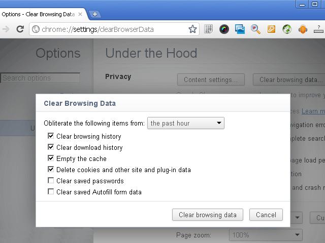 Slik fjerner du en cache i Google Chrome: instruksjoner for nybegynnere