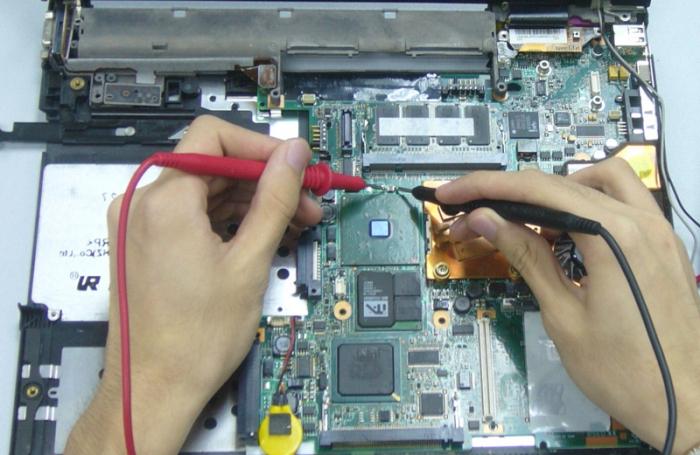 Reparer laptop hovedkort: typer sammenbrudd