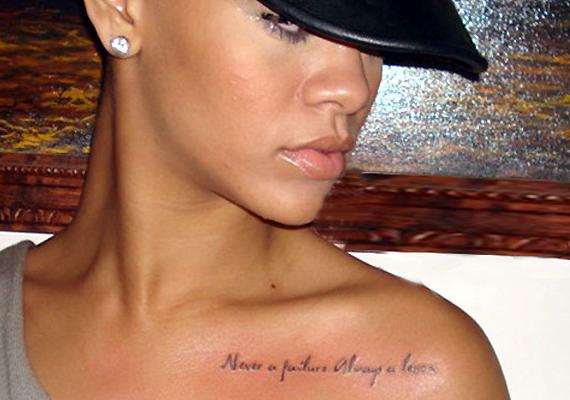 Rihanna er tatovering 