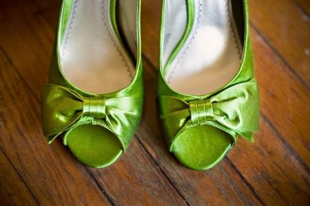 Grønne sko og siste modetrender