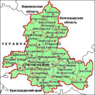 befolkningen i Rostov-regionen 