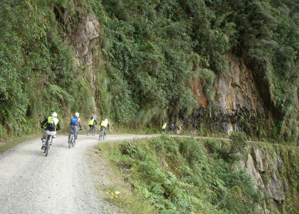 Dødens vei i Bolivia. La Paz: dødens vei (bilde)