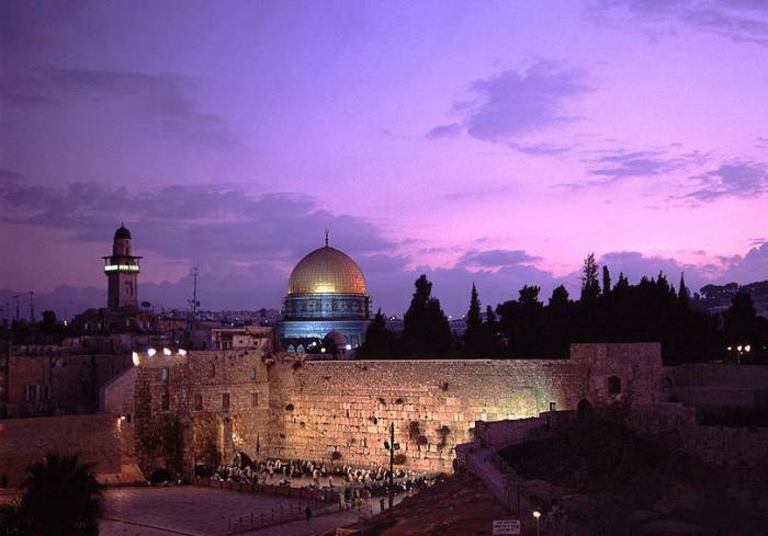 veggen av gråt i Jerusalem