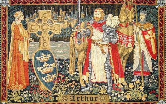 Arthur Pendragon er britens øverste konge. Historien om Storbritannia