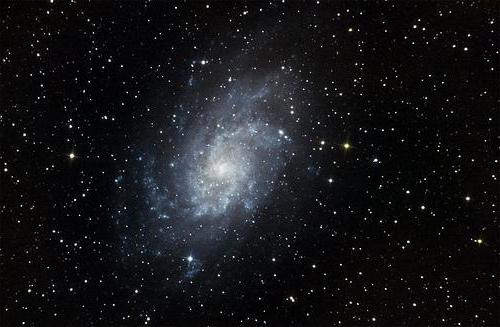 Constellation Triangle og spiral galakse M33