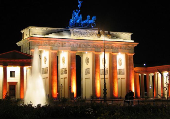 Brandenburg Gate foto