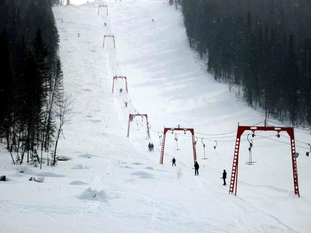 "Mountain Salanga" - et skianlegg i Russland