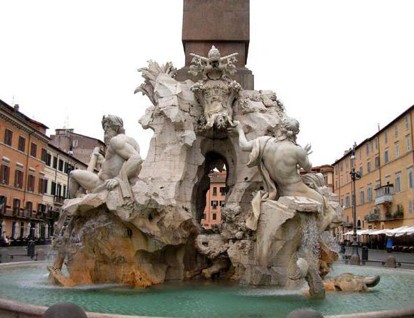 piazza navona i Roma foto 