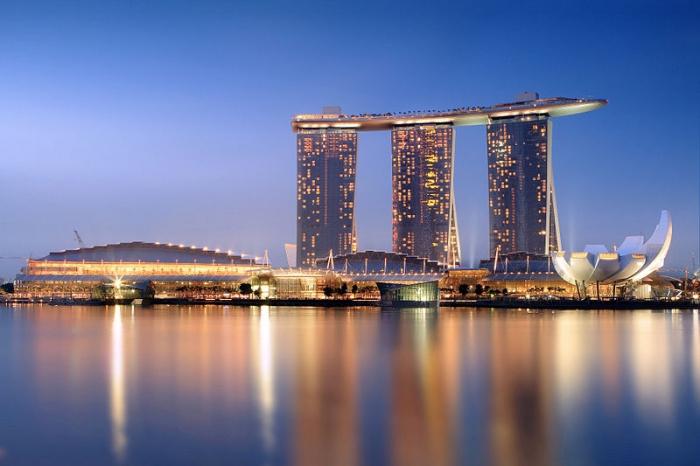 Årsak til å besøke Singapore - hotell med svømmebasseng på taket