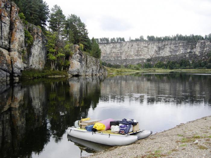 Legeringer på Urals elver 