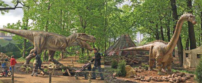 "Secrets of the World" - en park av dinosaurer i "Sokolniki"