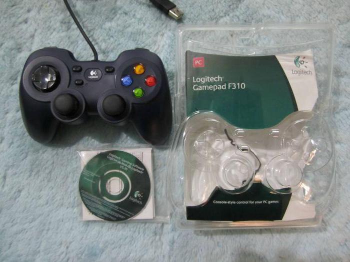 gamepad logitech f310 hvordan du konfigurerer