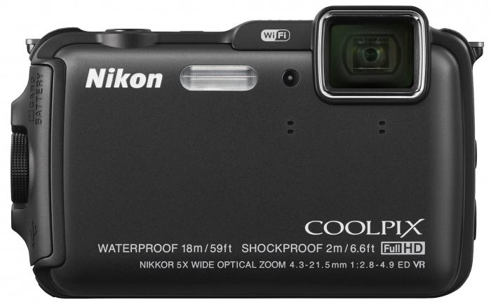 nikon coolpix aw120 svart