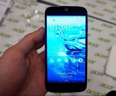 smartphone acer flytende jade z 